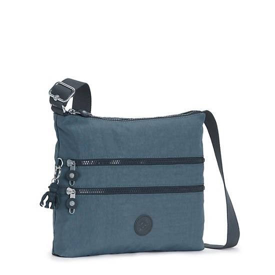 Kipling Alvar Crossbodytassen Donkerblauw Grijs | BE 1058YX